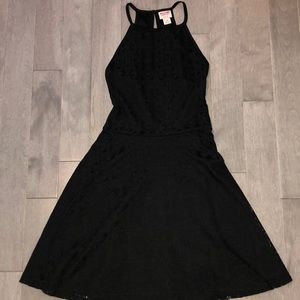 Mossimo Lace Asymmetrical Dress